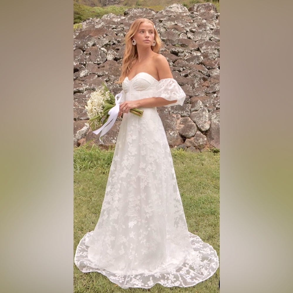 Lulus wedding dress